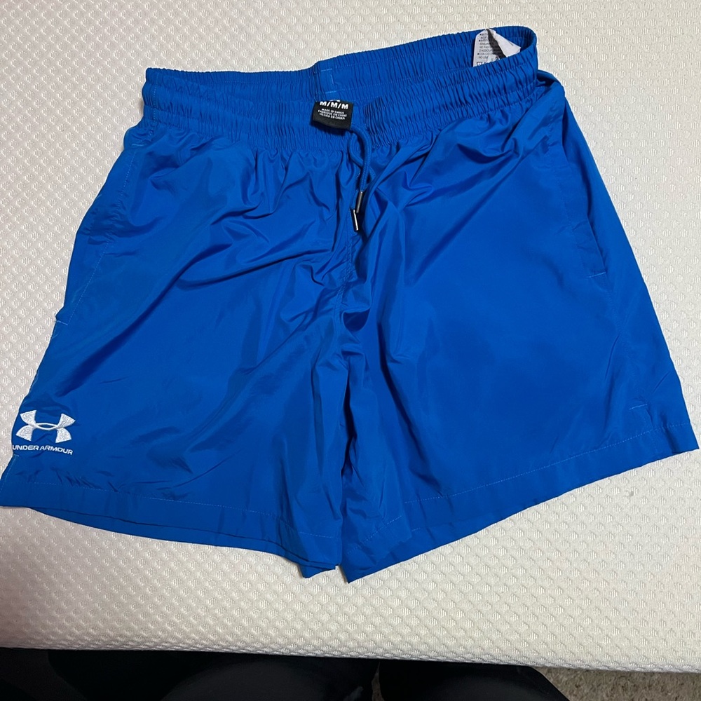 Under Armour Men's Vibrant Blue Athletic Shorts